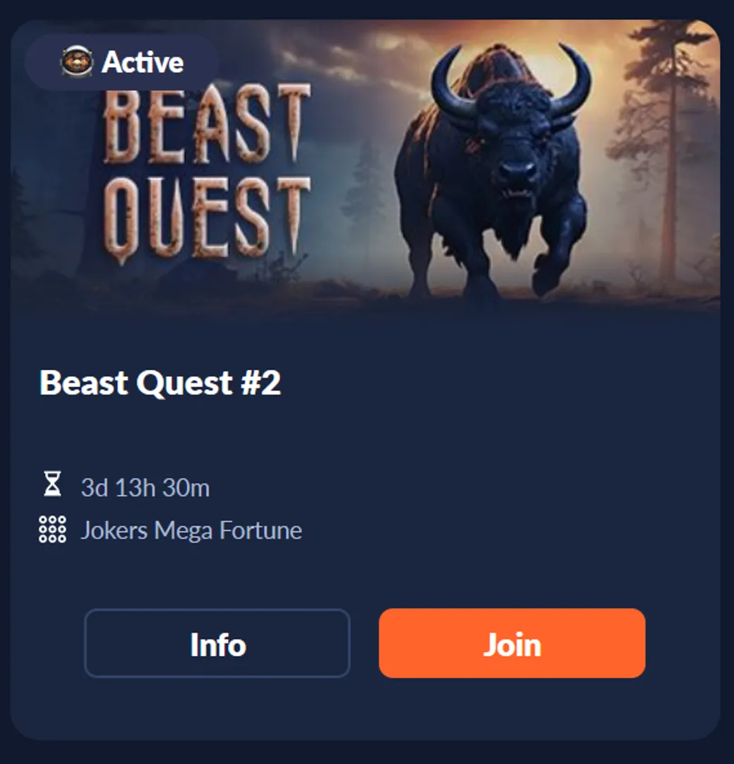 Bison Casino bejelentkezés